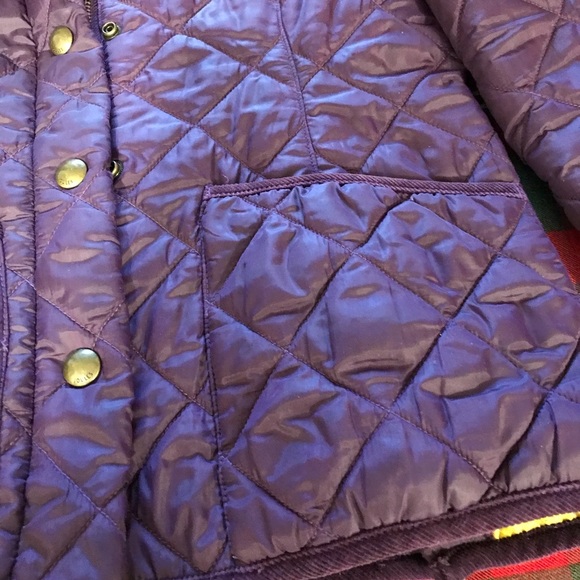 Joules Jacket Quilted Purple - Picture 7 of 12